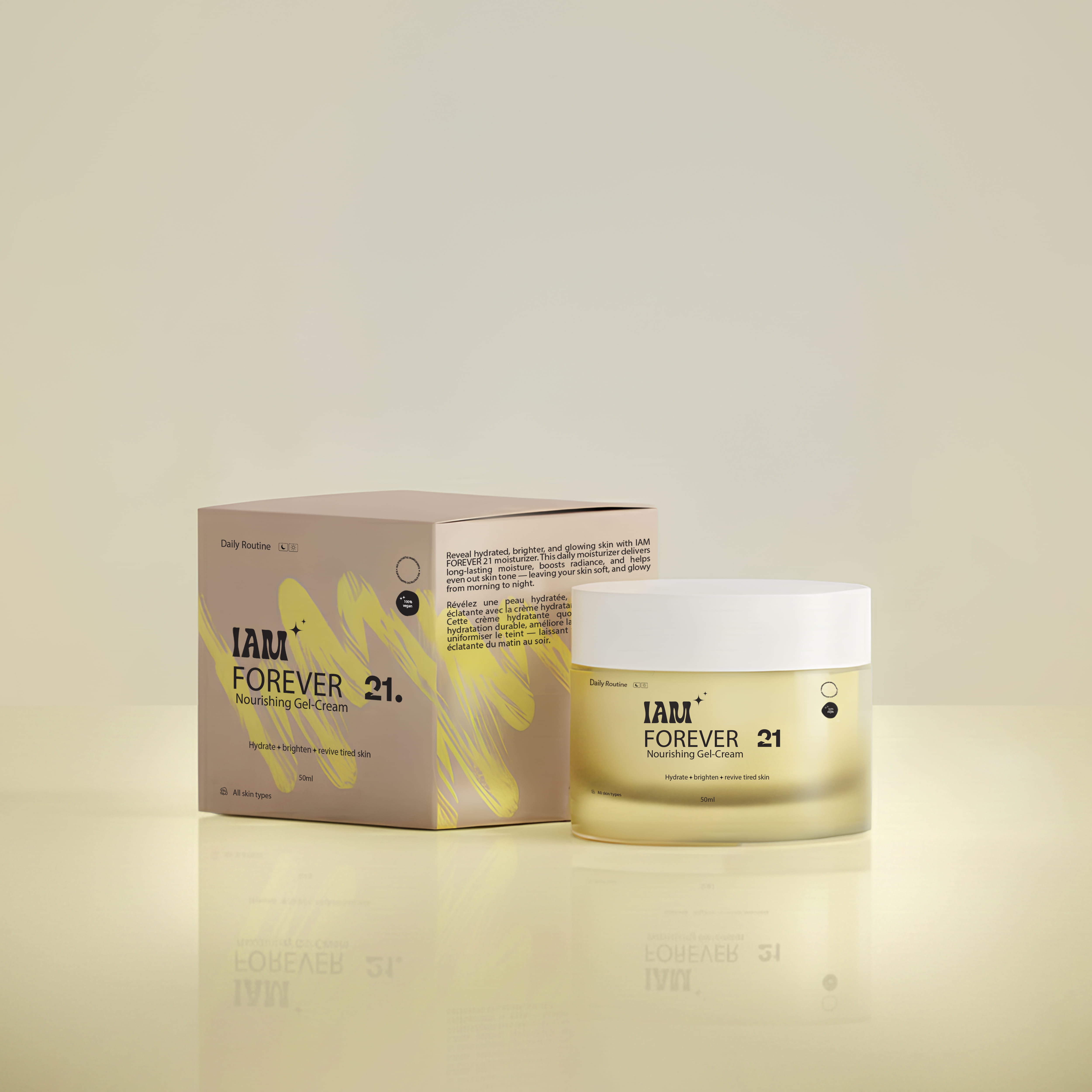 IAM FOREVER 21 NOURISHING GEL-CREAM 1