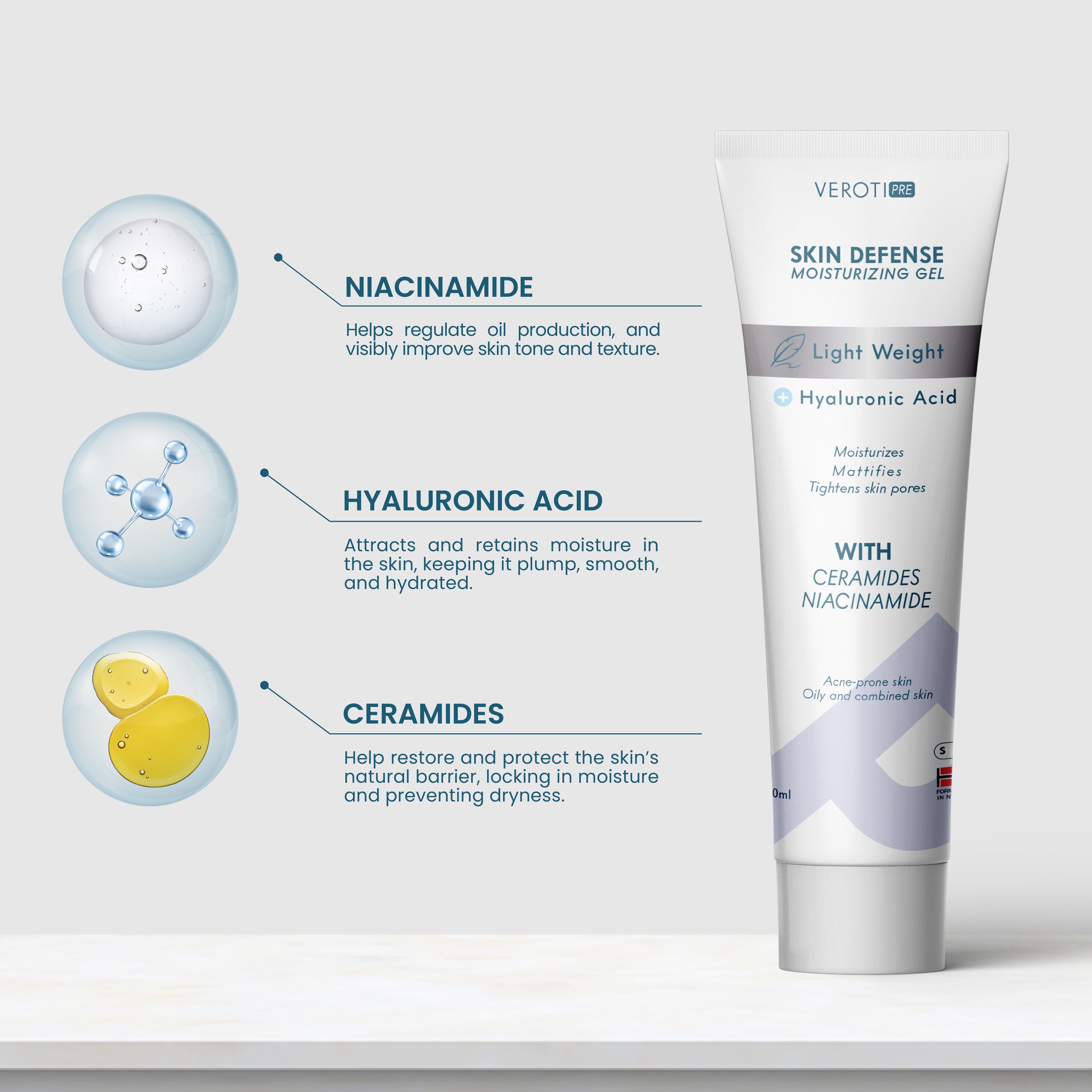 SKIN DEFENSE MOISTURIZING GEL Hover